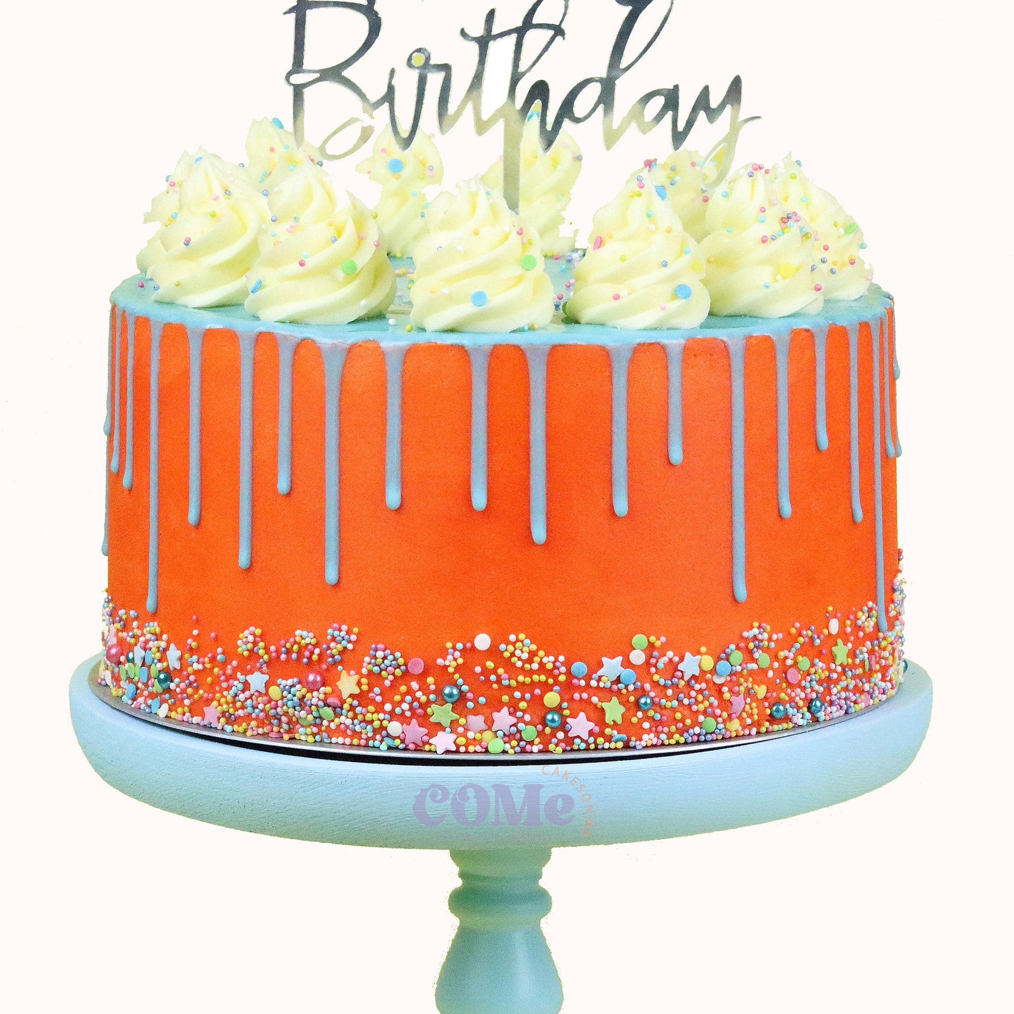 Orange Konfetti BackBox